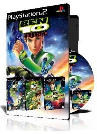 Ben 10 Trilogy سه عدد بازی با قاب وچاپ روی دیسک Ben 10 Trilogy سه عدد بازی با قاب وچاپ روی دیسک