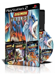 Digimon Trilogy سه عدد بازی با قاب وچاپ روی دیسک Digimon Trilogy سه عدد بازی با قاب وچاپ روی دیسک