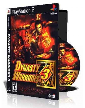 Dynasty Warriors 3 با کاور کامل و چاپ روی دیسک