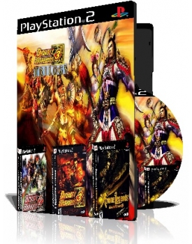 Dynasty Warriors 3 Trilogy سه عدد بازی با قاب وچاپ روی دیسک