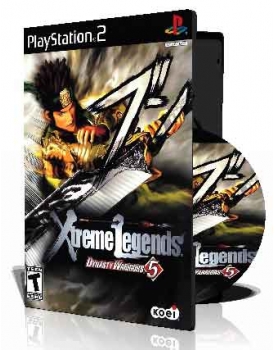 Dynasty Warriors 5 Xtreme Legends با کاور کامل و چاپ روی دیسک