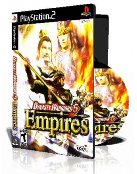 Dynasty Warriors 5 Empires با کاور کامل و چاپ روی دیسک