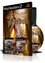 God Of War Trilogy دوعدد بازی با قاب وچاپ روی دیسک God Of War Trilogy دوعدد بازی با قاب وچاپ روی دیسک