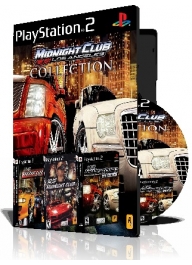 Midnight Club سه عدد بازی با قاب وچاپ روی دیسک Midnight Club سه عدد بازی با قاب وچاپ روی دیسک