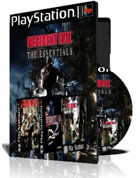 Resident Evil ps1 The Essentials سه عدد بازی با قاب وچاپ روی دیسک