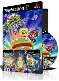 Spongebob Trilogy سه عدد بازی با قاب وچاپ روی دیسک Spongebob Trilogy سه عدد بازی با قاب وچاپ روی دیسک