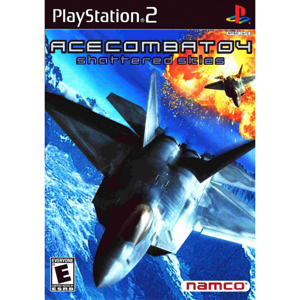 Ace Combat 04 Shattered Skies با کاور کامل و چاپ روی دیسک