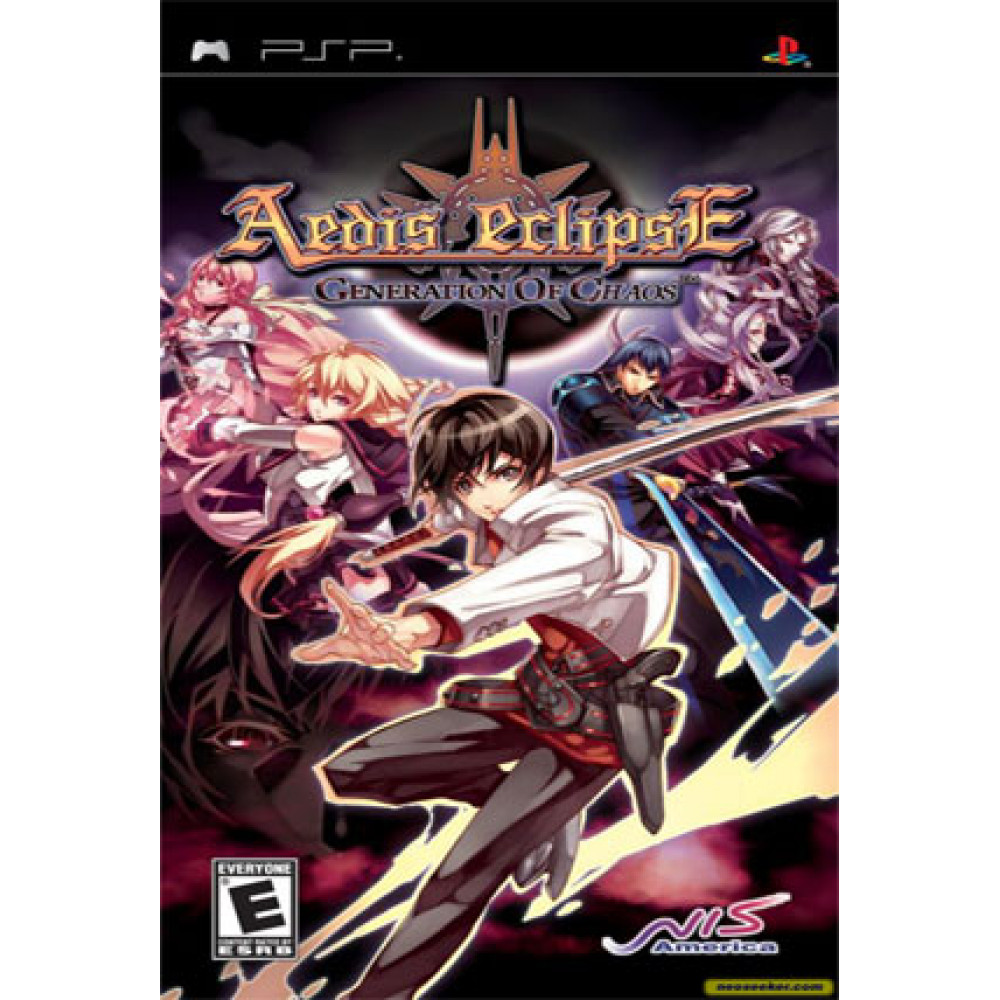 بازی اورجینال Aedis Eclipse Generation of Chaos PSP