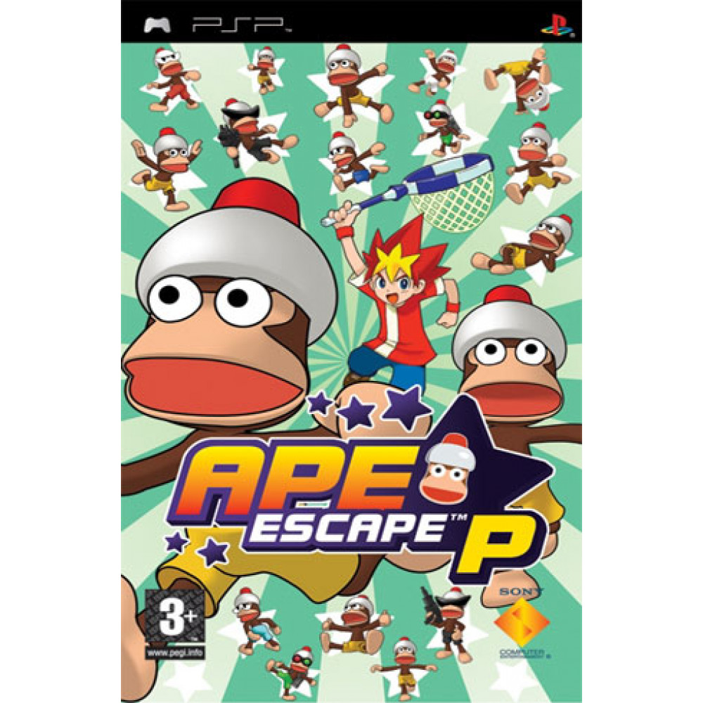 بازی اورجینال Ape Escape P PSP