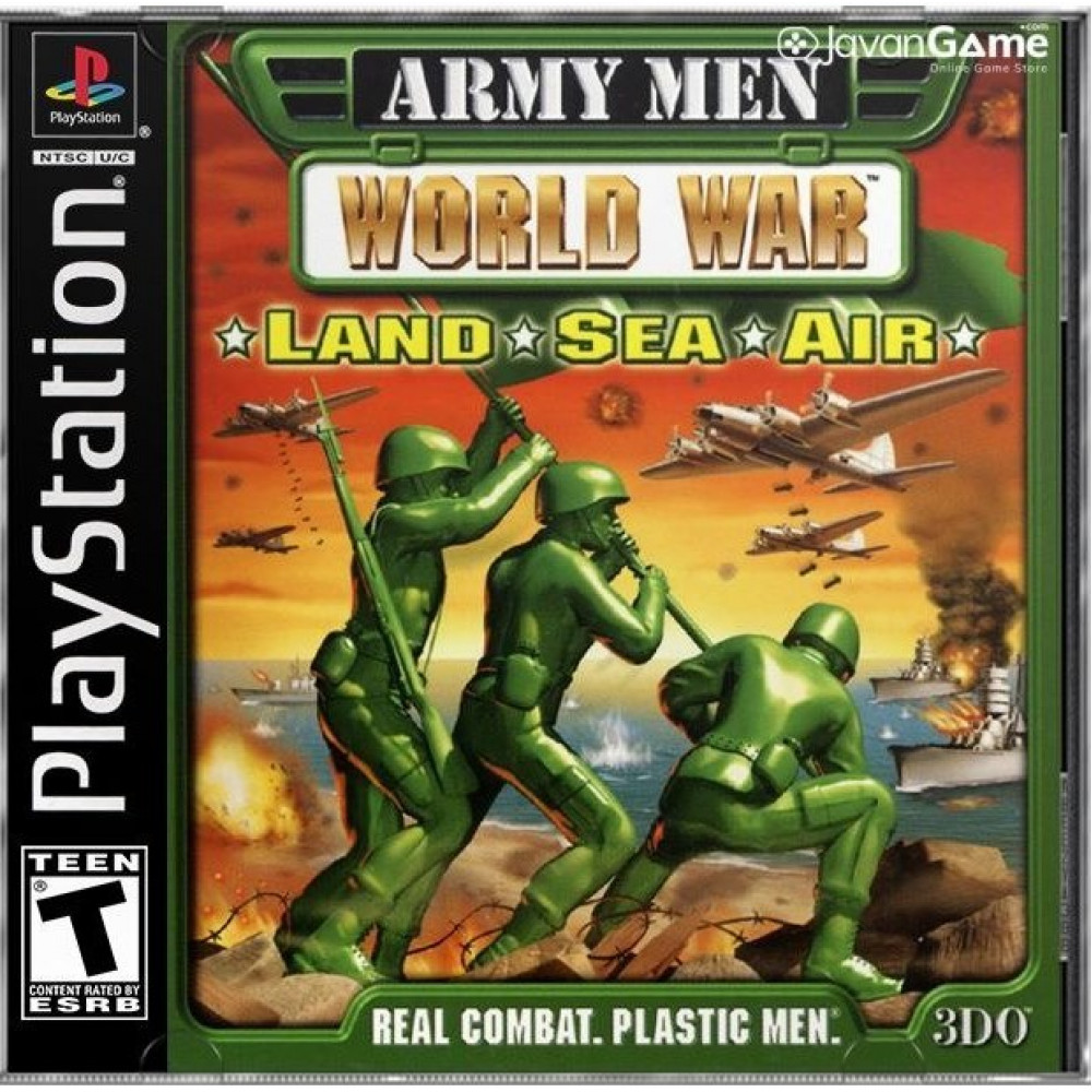 بازی اورجینال Army Men Land Sea Air PS1