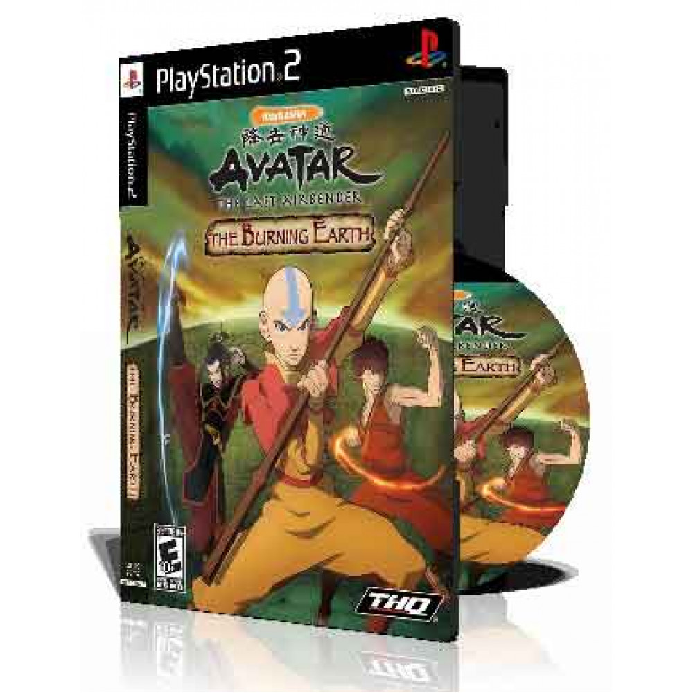 Avatar The Legend of Aang  The Burning Earth با کاور کامل و چاپ روی دیسک
