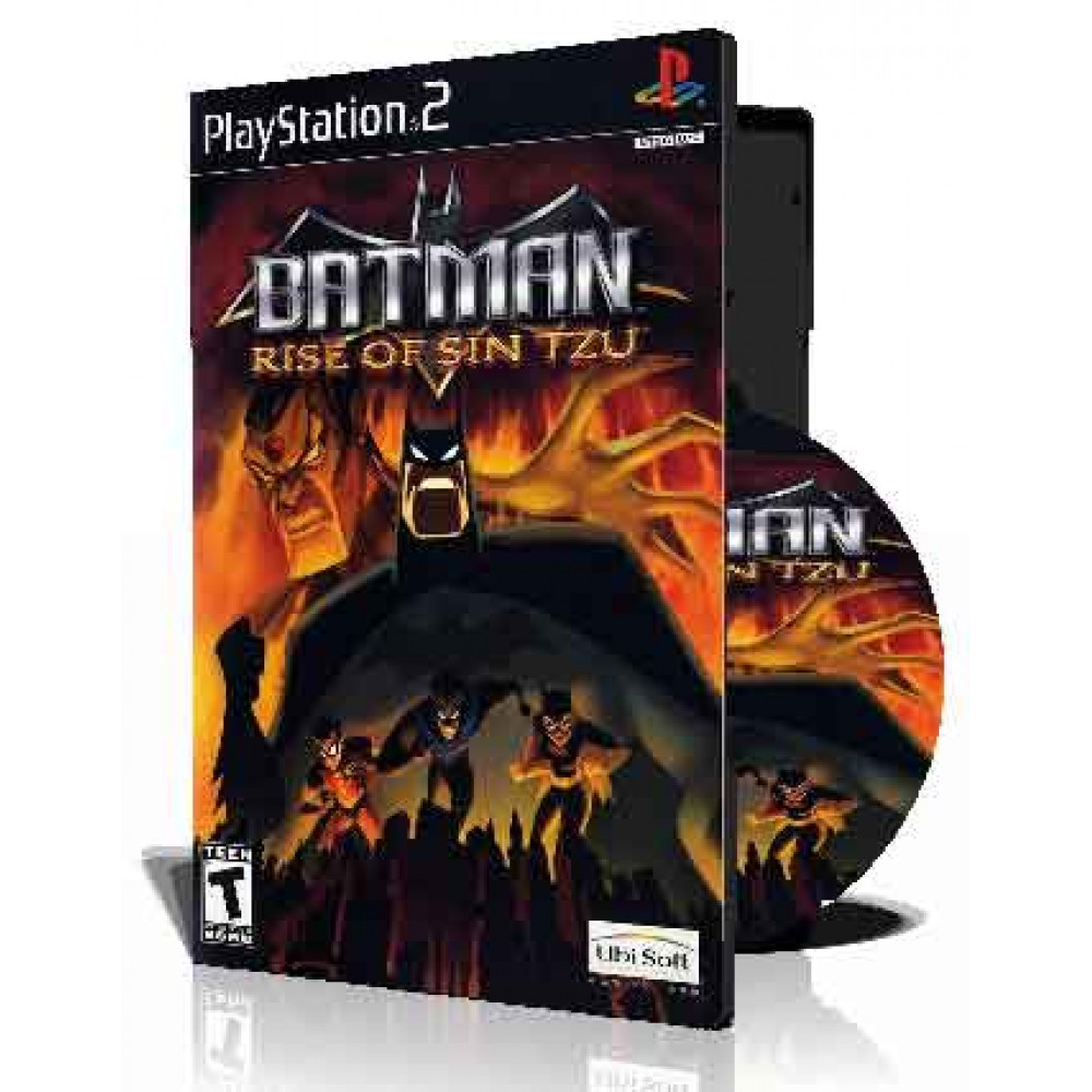 Batman Rise of Sin Tzu با کاور کامل و قاب وچاپ روی دیسک