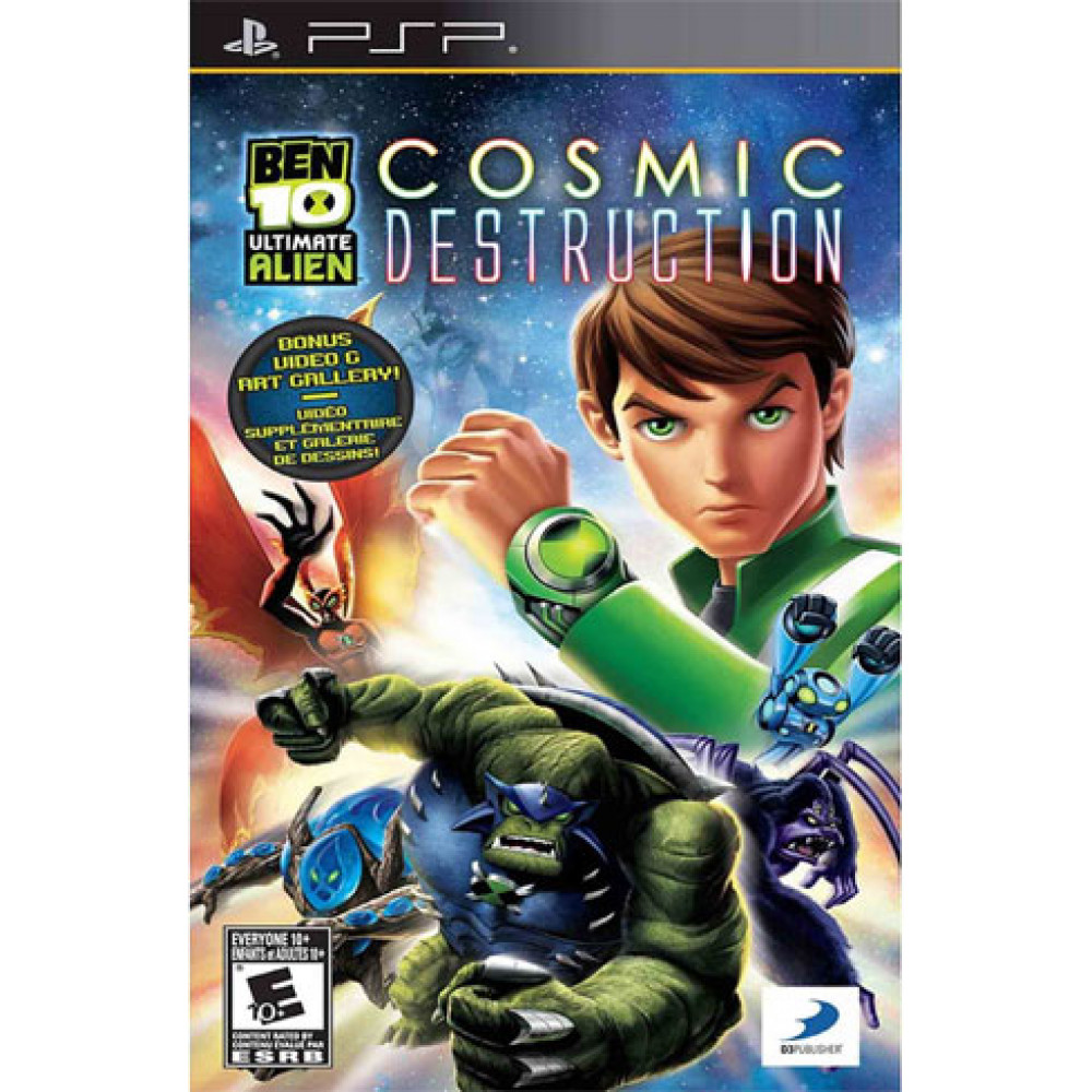 بازی اورجینال Ben 10 Cosmic PSP