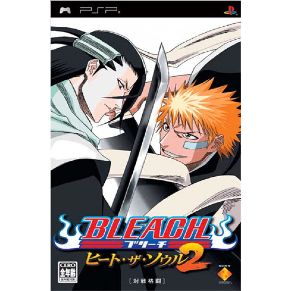 بازی اورجینال Bleach 2 Heat Of The Soul PSP