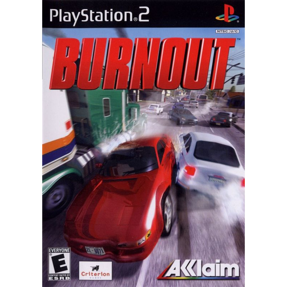 بازی اورجینال Burnout 1 PS2