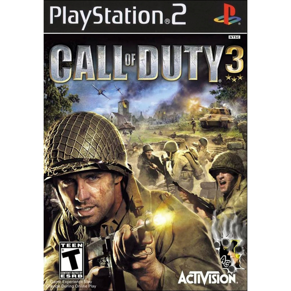 بازی اورجینال Call Of DUty 3 PS2