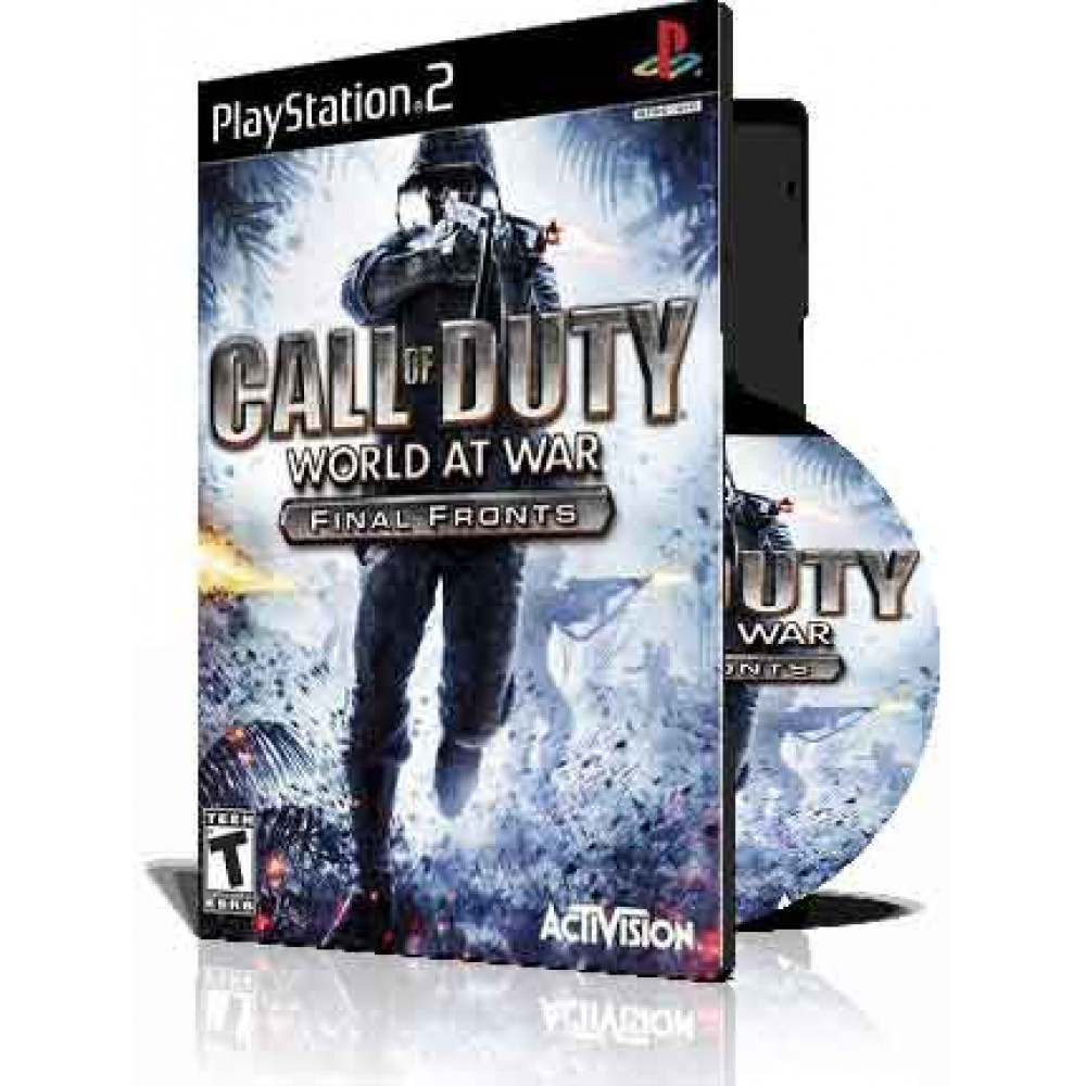 بازی اکشن با کاور کامل وقاب و چاپ روی دیسک Call of Duty World at War Final Fronts