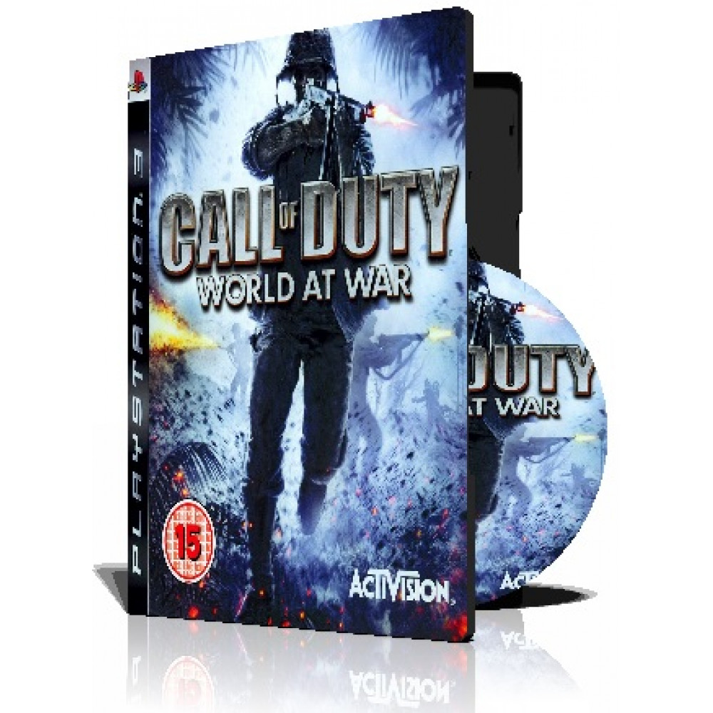 (Call of Duty World at War PS3 (3DVD