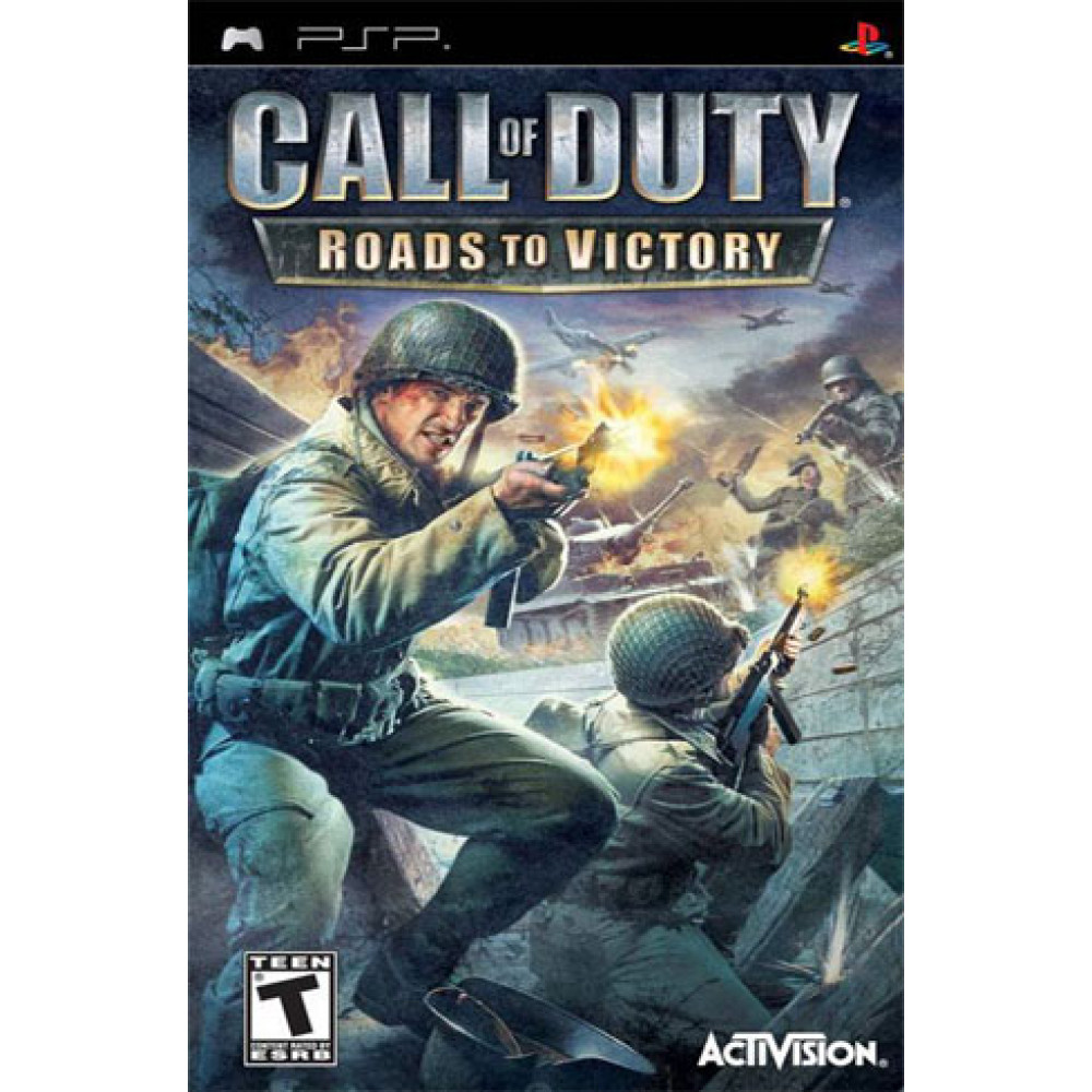 بازی اورجینال Calll Of Duty Road To Victory PSP