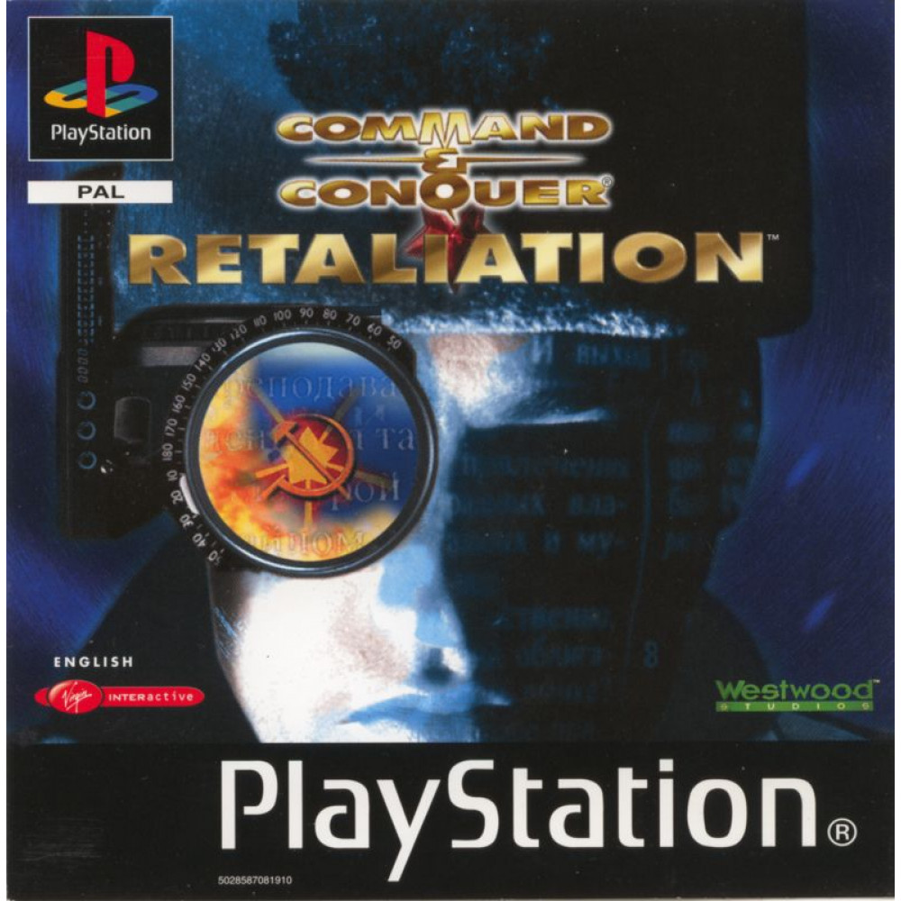 بازی اورجینال Command And Conquer Retaliation PS1