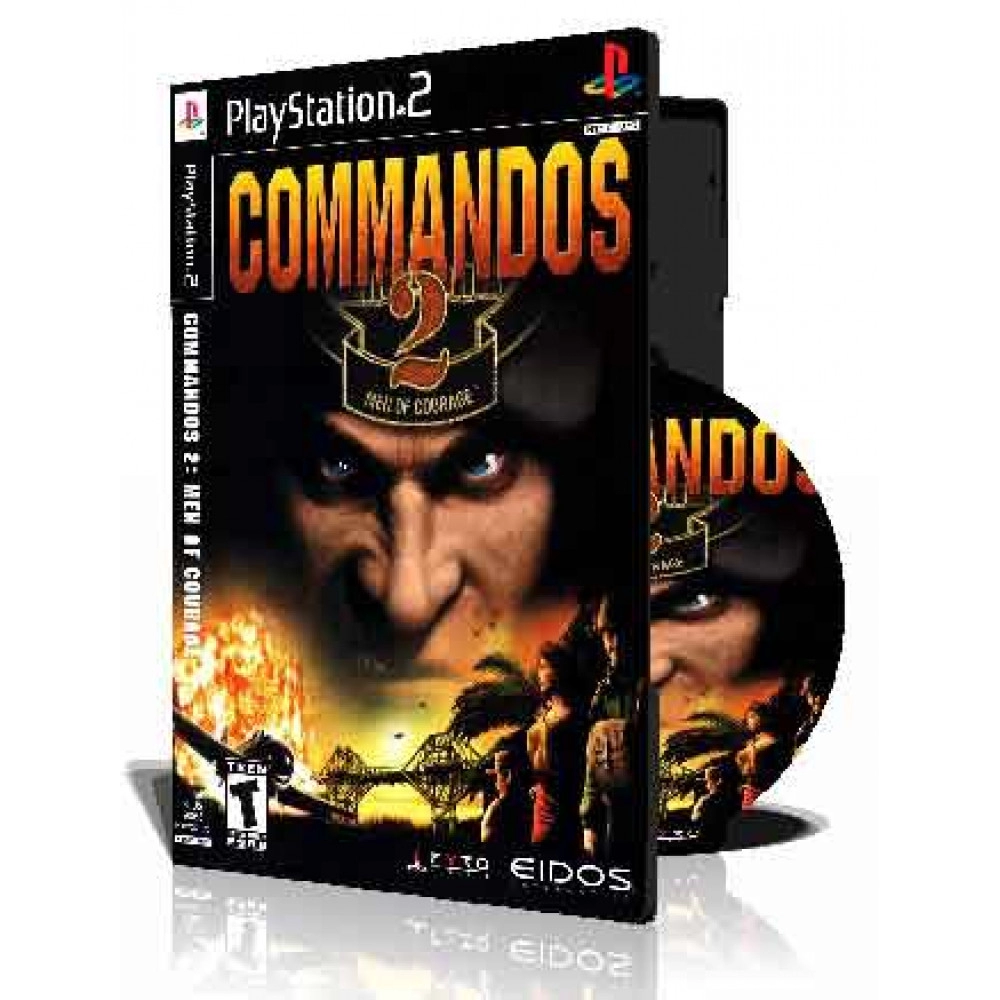 Commandos 2 Men of Courage با کاور کامل و چاپ روی دیسک