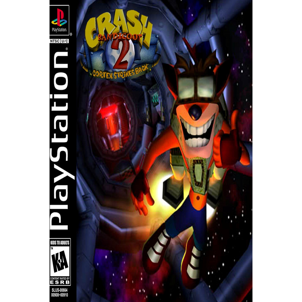 بازی اورجینال Crash Bandicoot 2 PS1
