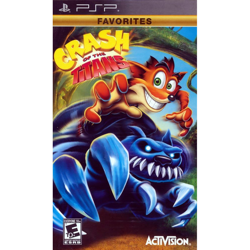 بازی اورجینال Crash Of The Titans PSP