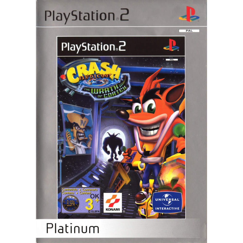 بازی اورجینال Crash Wrath Of Cortex PS2