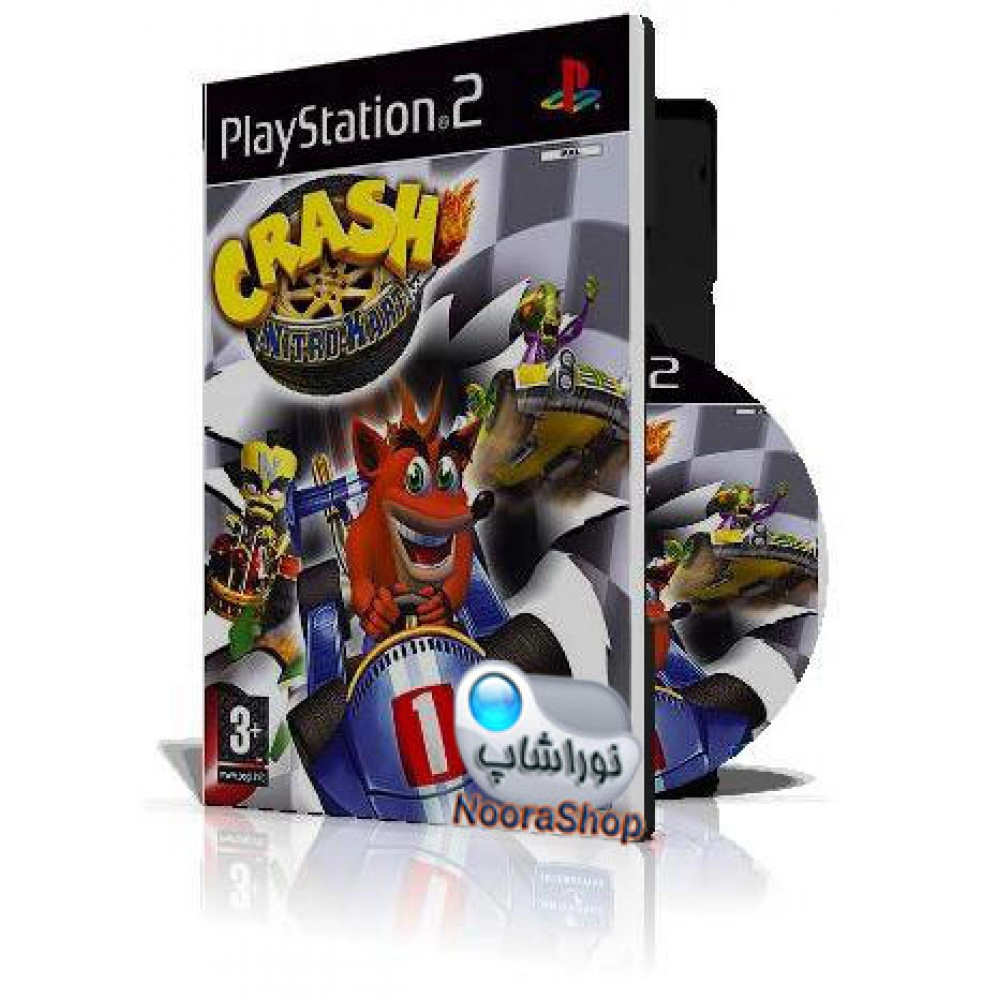 Crash Nitro Kart  با کاور کامل و قاب وچاپ روی دیسک