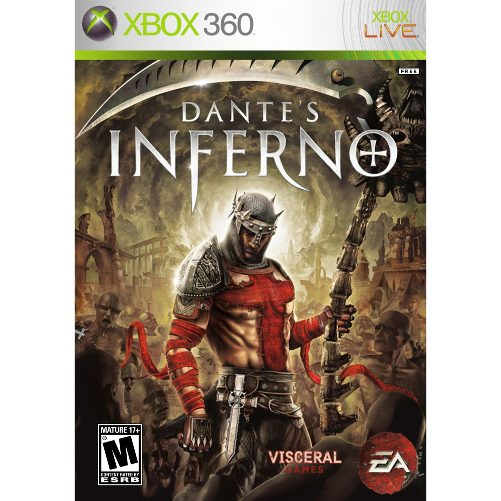 بازی اورجینال Dantes Inferno XBOX 360