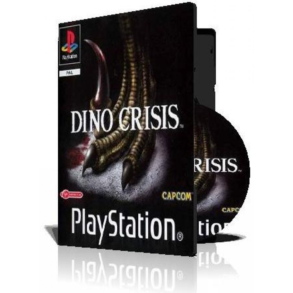 با کاور کامل و قاب وچاپ روی دیسک Dino Crisis
