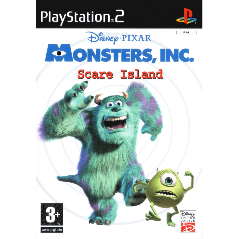 بازی اورجینال Disney Pixar Monsters INK PS2