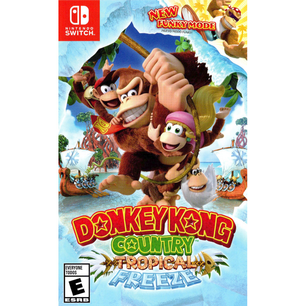 بازی اورجینال Donkey Kong Country Tropical Freeze Switch