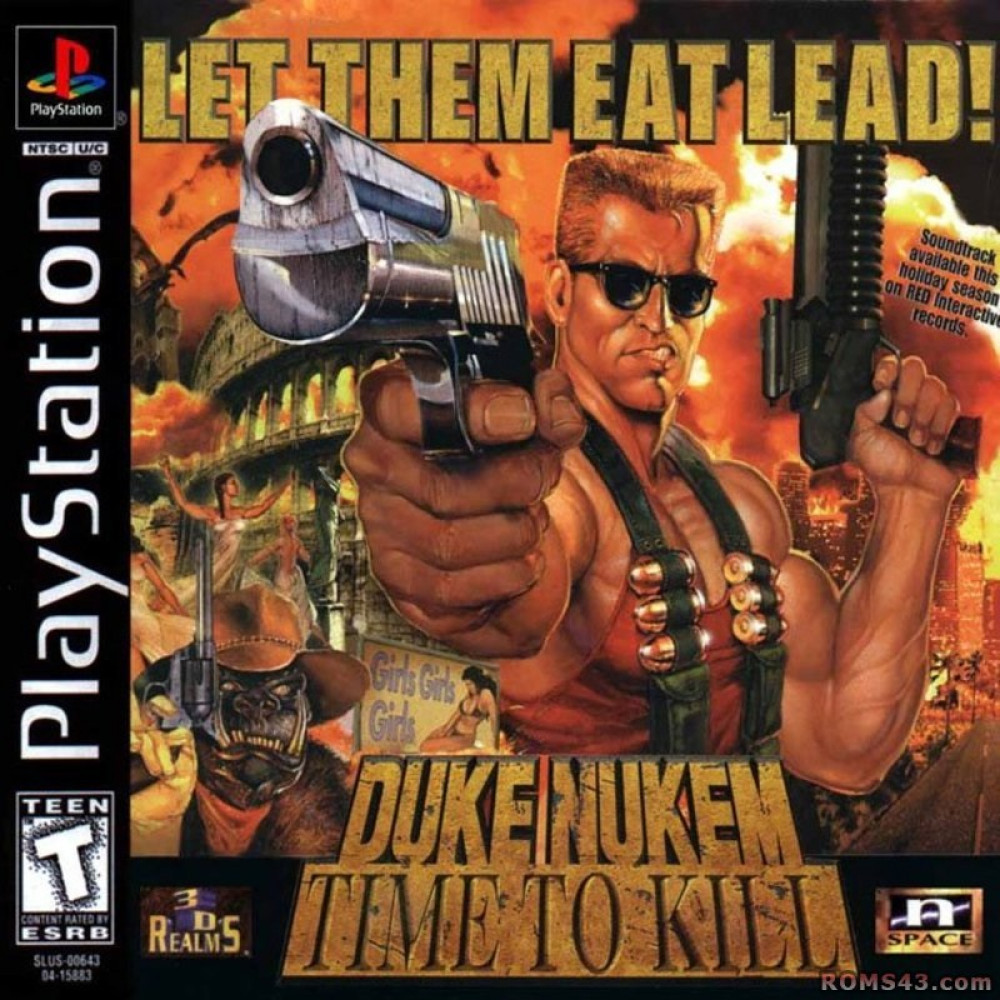 بازی اورجینال Duke Nukem Time to Kill PS1