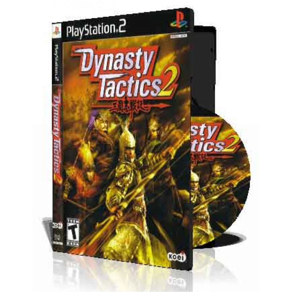 Dynasty Tactics 2 با کاور کامل و چاپ روی دیسک