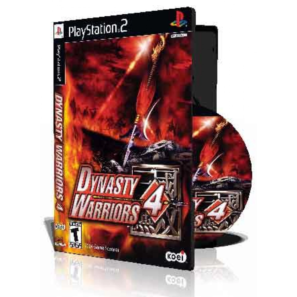 Dynasty Warriors 4 با کاور کامل و چاپ روی دیسک