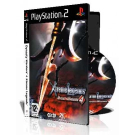 Dynasty Warriors 4 Xtreme Legends با کاور کامل و چاپ روی دیسک