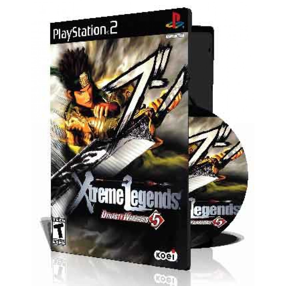 Dynasty Warriors 5 Xtreme Legends با کاور کامل و چاپ روی دیسک