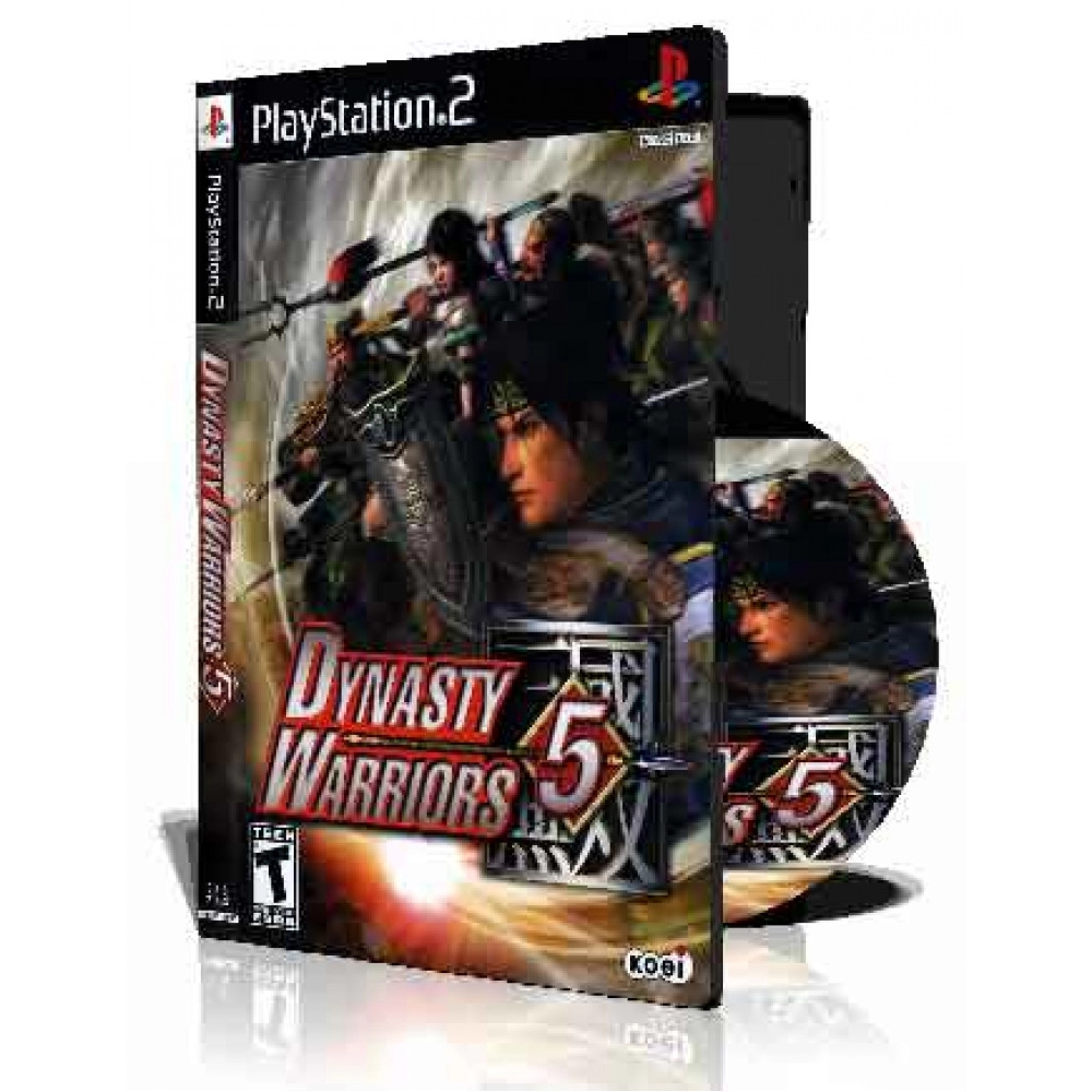 Dynasty Warriors 5 با کاور کامل و چاپ روی دیسک