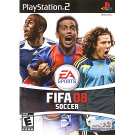 FIFA 08 ps2 با کاور کامل و چاپ روی دیسک