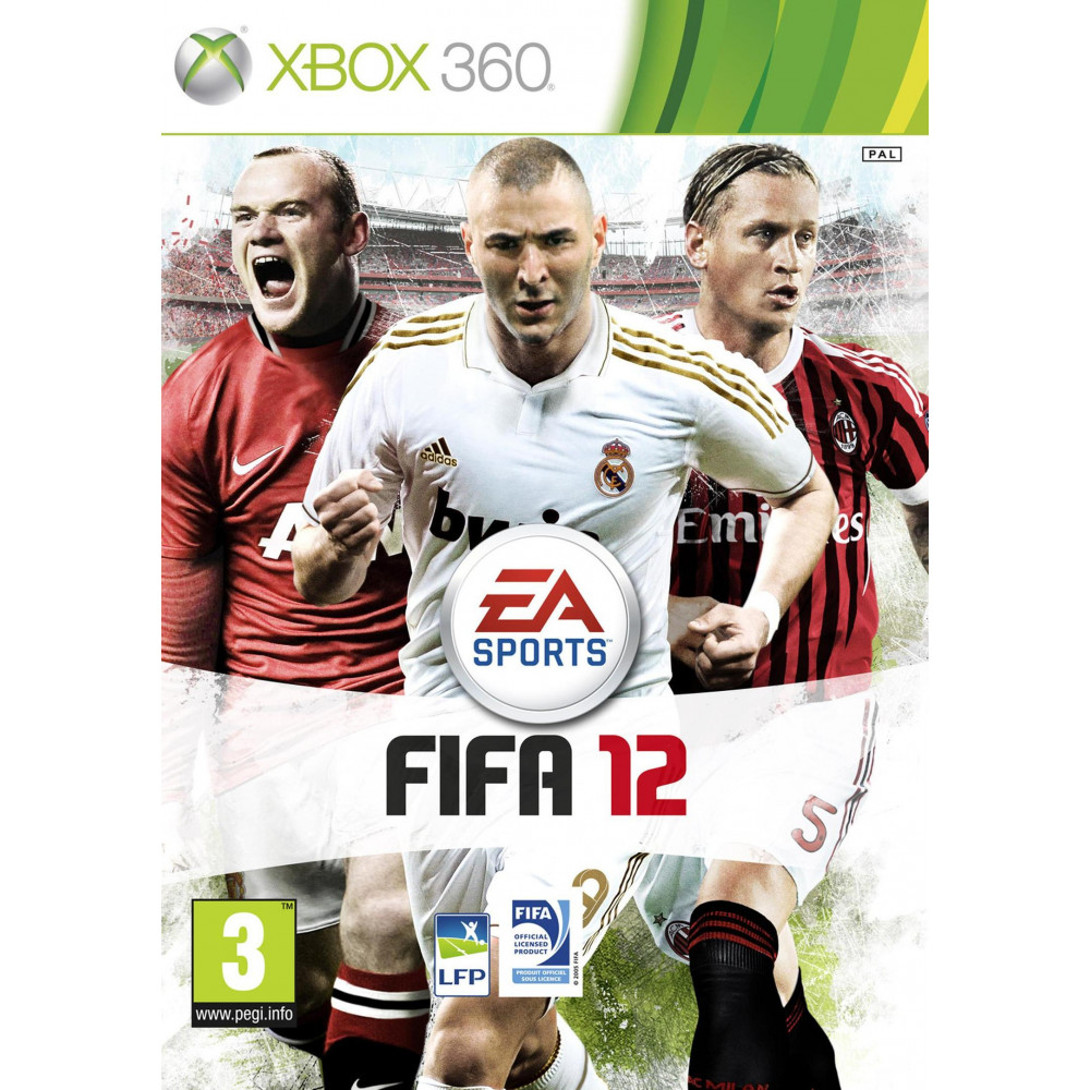 بازی اورجینال FIFA 12 XBOX 360