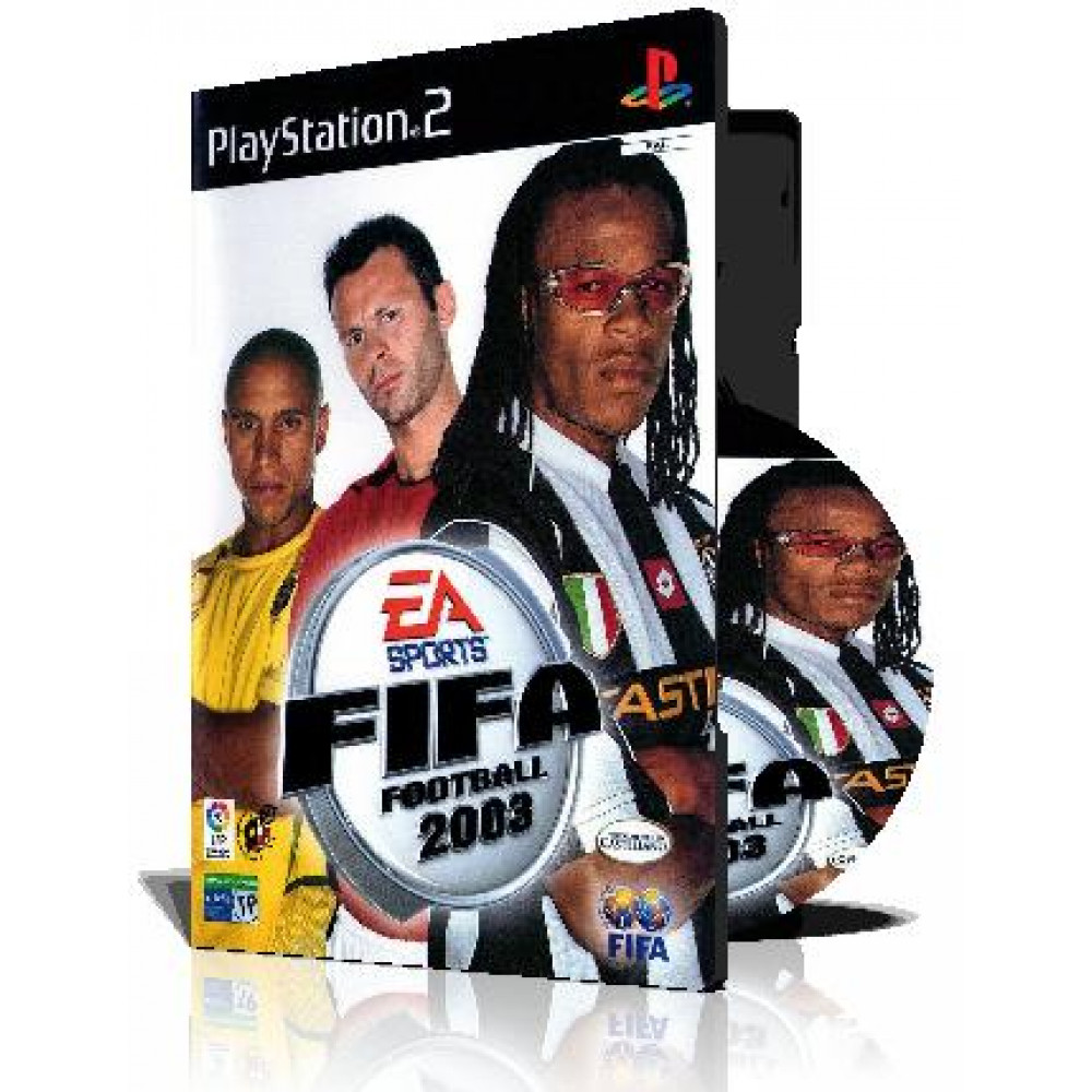 FIFA Football 2003 با کاور کامل و چاپ روی دیسک