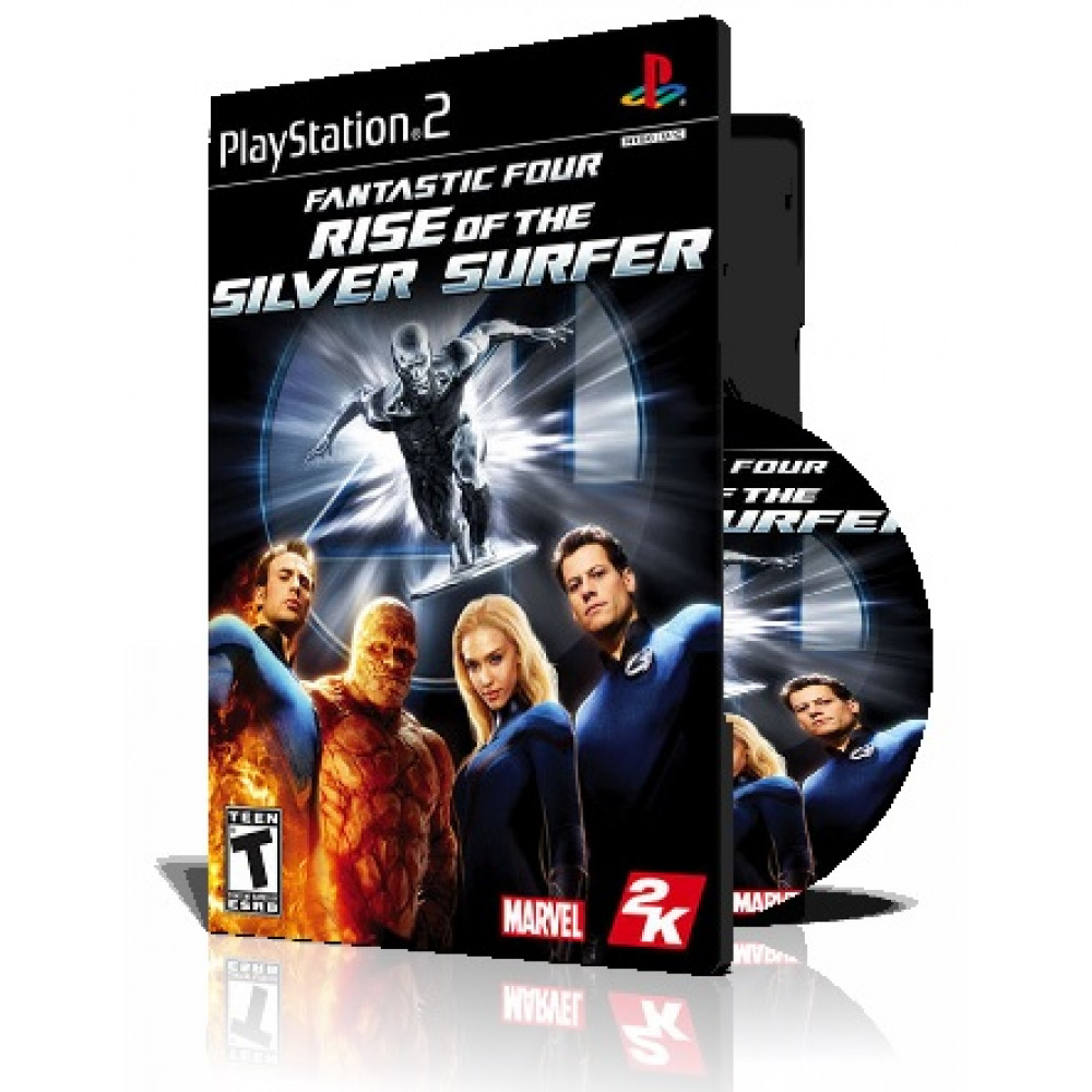 Fantastic Four  Rise of the Silver Surfer با کاور کامل و چاپ روی دیسک