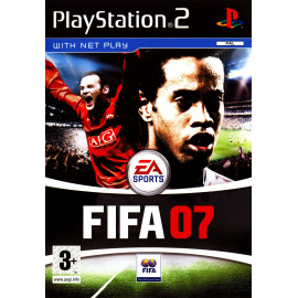 Fifa 07 ps2 با کاور کامل و چاپ روی دیسک