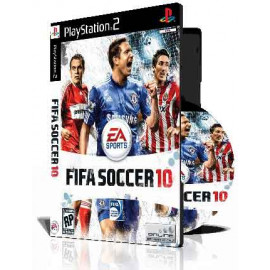 Fifa 10 ps2 با کاور کامل و چاپ روی دیسک