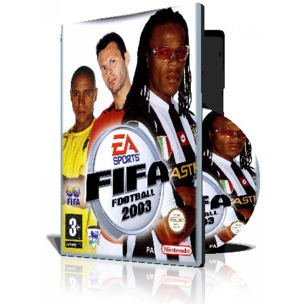  با کاورکامل و قاب و چاپ روی دیسکFifa 2003 ps1