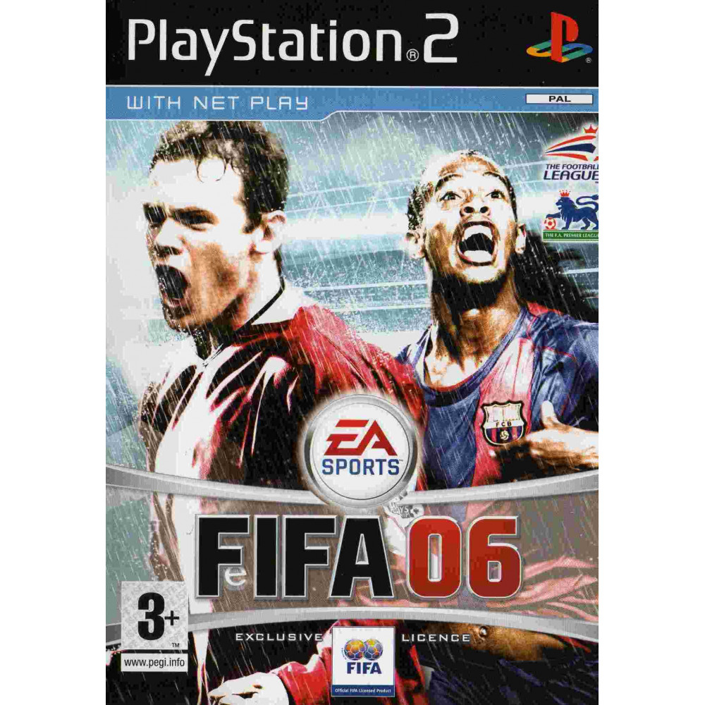 بازی اورجینال Fifa 6 PS2