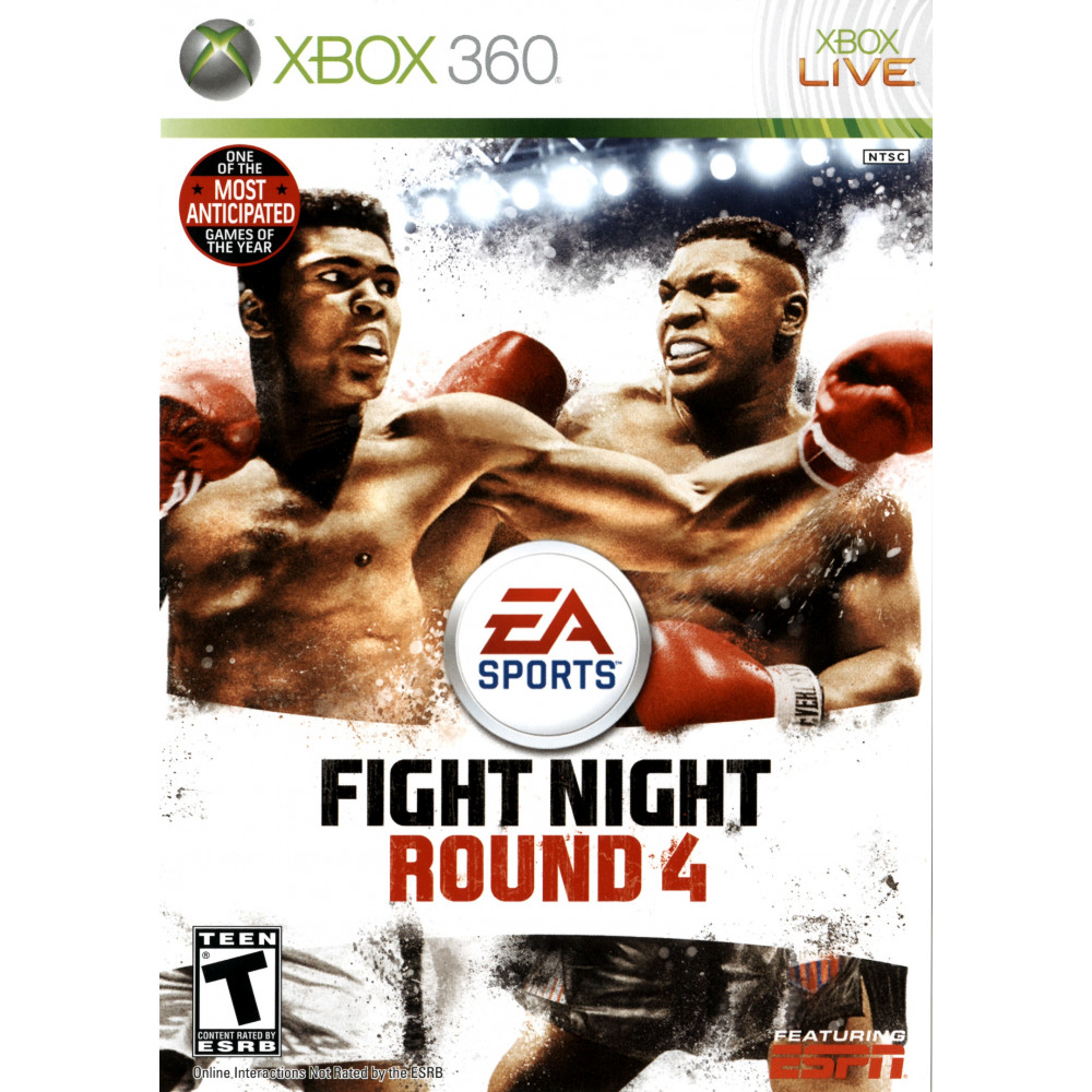بازی اورجینال Fight Night 4 XBOX 360