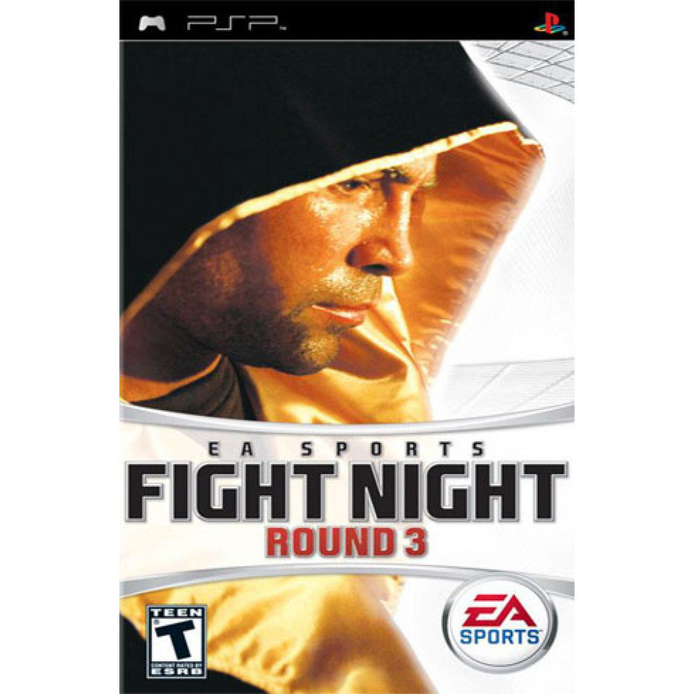 بازی اورجینال Fight Night round 3 PSP