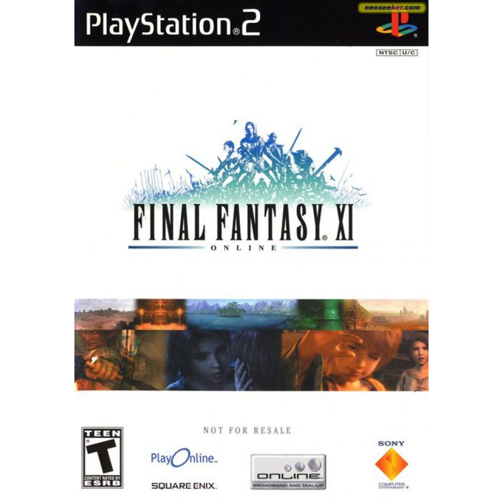 بازی اورجینال Final Fantasy XI PS2